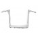 El Diablo Chrome 18" Rise Ape Hangers 1-1/4" Diameter Handlebars for Harley Dressers Baggers FLHT FLHTC Motorcycles