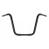 18" Rise Black Ape Hangers 1-1/4" diameter Handlebars for Harley-Davidson