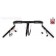 17" Black Ape Hangers 1-1/4" diameter Internaly Wired with Switches for Harley-Davidson