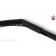 Blackout Kit. El Diablo 16" Black Ape Hangers with Black Hand Controls Switches Grips and Mirrors for Harley-Davidson