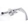 16" Rise Ape Hangers "El Diablo" Fat 1-1/4" Diameter with Hand Controls for Harley Motorcycles