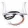 16" Rise Ape Hangers "El Diablo" Fat 1-1/4" Diameter with Hand Controls for Harley Motorcycles