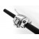 16" Rise Black Frisco Chubby Ape Hangers 1-1/4" Diameter with Hand Controls and Switches for Harley Motorcycles