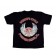 Demon's Cycle Black T-Shirt Faded Glory Pompano Beach FL Pilot Skull and Wings Youth S (Back)