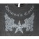 Demon's Cycle Heraldic Griffins and Nautical Star T-Shirt (Grey XL)