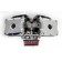 Black Demon's 114ci Complete Driveline Open Belt Primary 6 spd Transmission for Harley