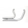 Harley-Davidson Evo Chrome Exhaust Pipes Snub Nose by Big Growl