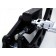 Black Billet Custom Forward Controls with Chrome Footpegs +2" Extended for Harley Big Twins 2000-Up TORPEDO
