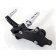 Black Billet Custom Forward Controls with Chrome Footpegs +2" Extended for Harley Big Twins 2000-Up TORPEDO