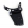 Black Billet Custom Forward Controls with Chrome Footpegs +2" Extended for Harley Big Twins 2000-Up TORPEDO