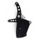 Black Billet Custom Forward Controls with Chrome Footpegs +2" Extended for Harley Big Twins 2000-Up TORPEDO