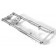 Chrome Wideglide Billet Front End 2" Over Stock 3 Degree Raked Dual or Single Disc for Harley Davidson 2000-Up Models
