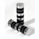 Chrome Hand Grips "5 Bands" for Harley-Davidson