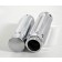 Chrome Billet Hand Grips for Harley-Davidson Handlebars (Diamond Cut)