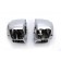 16" Rise Black Frisco Chubby Ape Hangers 1-1/4" Diameter with Hand Controls and Switches for Harley Motorcycles