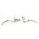 16" Black Ape Hangers 1-1/4" diameter with Hand Controls for Harley-Davidson