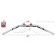 Chrome 1-1/4" Custom Fat Drag Handlebars 10" Rise fit Harley-Davidson