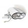 Dual "Wave" Motorcycle Headlight