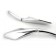 Chrome Billet Convex Mirrors Set (Golf style) for Harley-Davidson and Metric Motorcycles