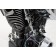 Black El Bruto 113ci Complete Driveline Open Belt Primary 6 spd Transmission for Harley-Davidson
