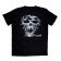 Demon's Cycle SPECIAL Heraldic Griffins with Nautical Star and Demon Skull T-Shirt (Black XL)