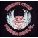 Demon's Cycle Black T-Shirt Faded Glory Pompano Beach FL Pilot Skull and Wings Youth S  (Back)